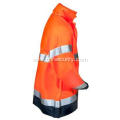 High Visibility Orange Waterproof Breathable  Jacket